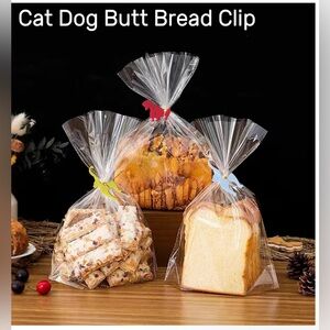 💕5/25💕Cat or Dog Butt Bag Clips
